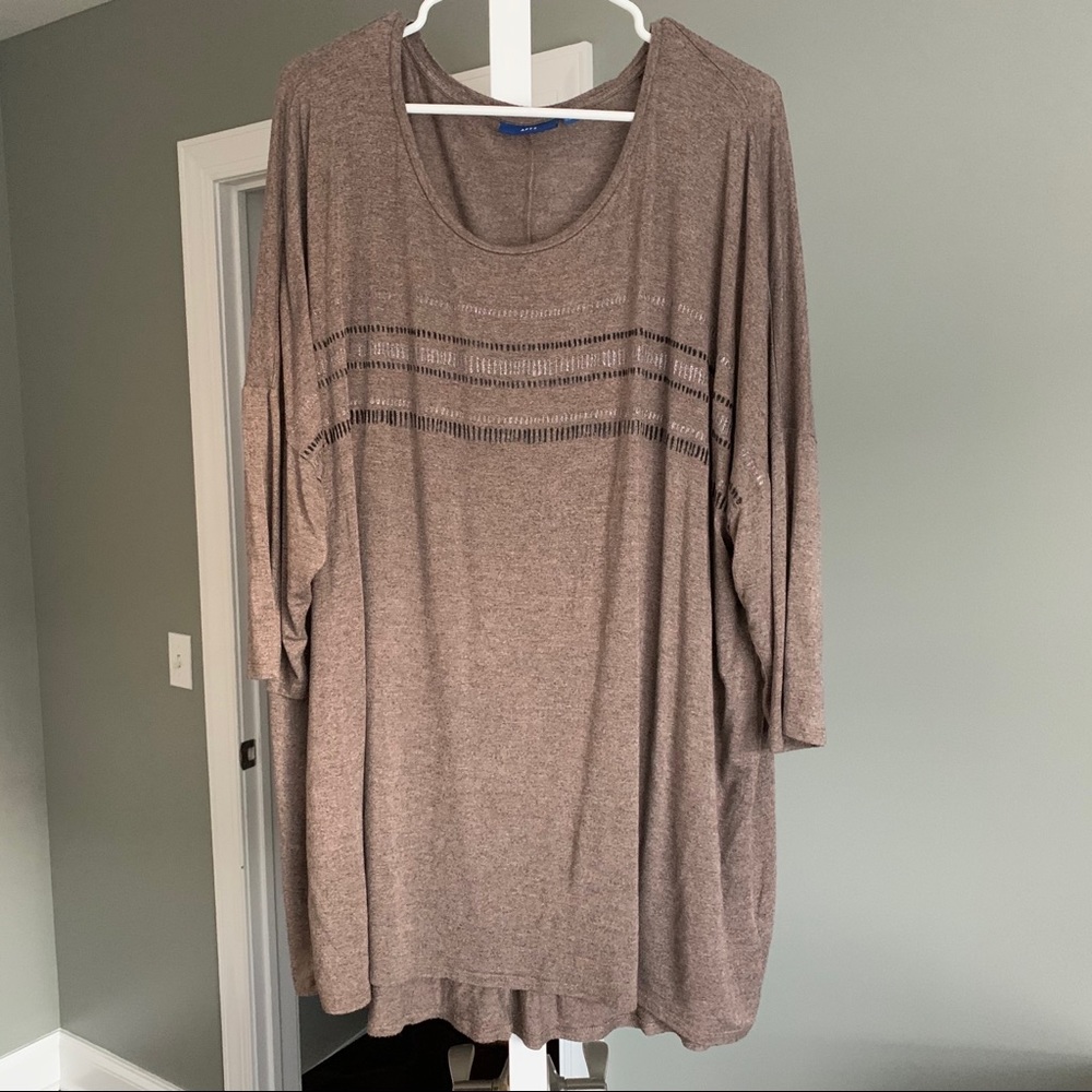 Tan Oversized Shirt